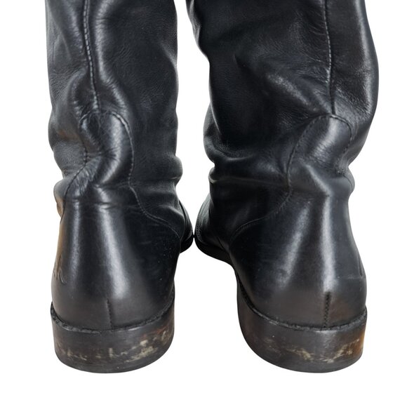 Coach Cheyenne Black Leather Over the Knee Riding Boots Size 9 B Classic - Picture 8 of 16